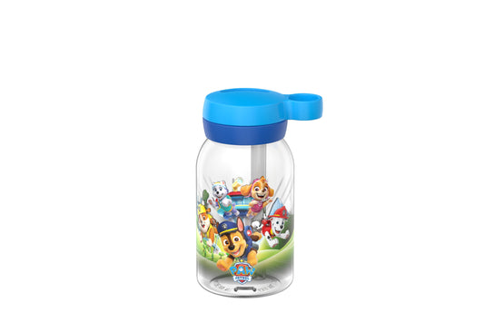 Trinkflasche mit Trinkhalm 450 ml Paw Patrol Pups