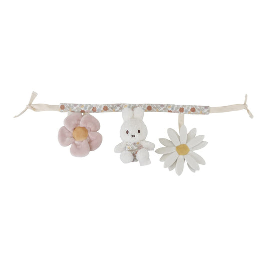 Babyschalen Spielzeug Miffy Little Flowers Vintage