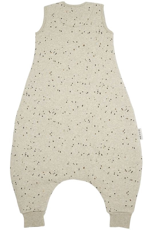 meyco schlafsack Meyco Jumper Schlafsack mit Füßen Rib Mini Spot Sand – Bartels Kinderwelt GmbH & Co. KG