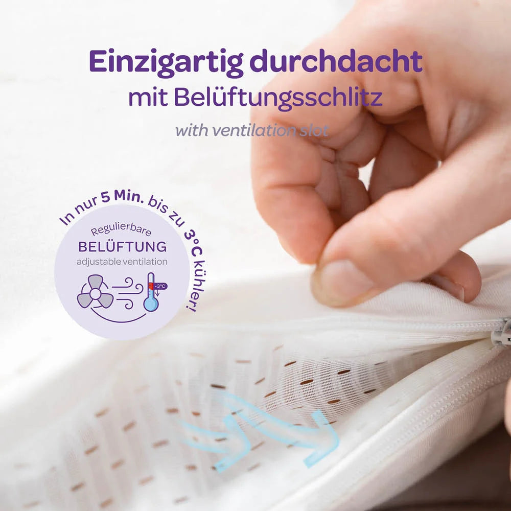 Sommer-Schlafanzug TO GO Baumwoll-Jersey Moon grau Gr. 80