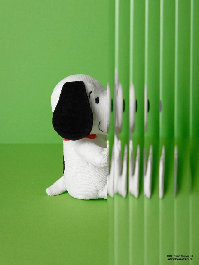 Snoopy Mini Corduroy Cream in giftbox