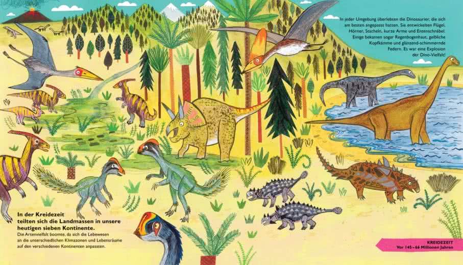 So lebten die Dinosaurier und andere Tiere der Urzeit