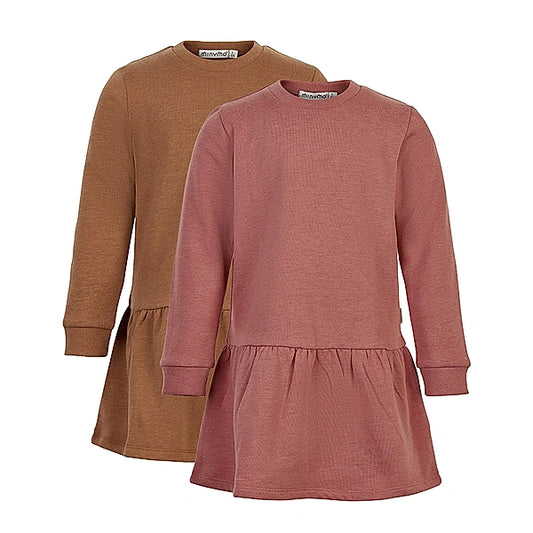 Sweatshirt-Kleid 2 Farben