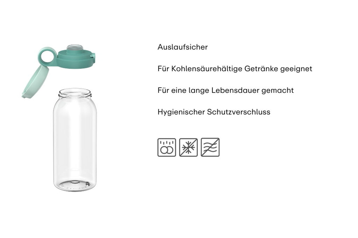 Trinkflasche mit Klappdeckel campus 600 ml Little Farm