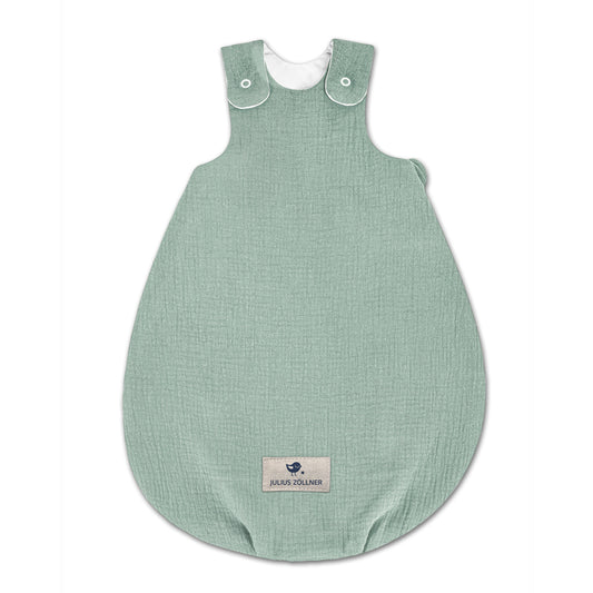 Koon - Babyschlafsack aus Baumwollmusselin, Grün 74/80 - Bartels Kinderwelt GmbH & Co. KG