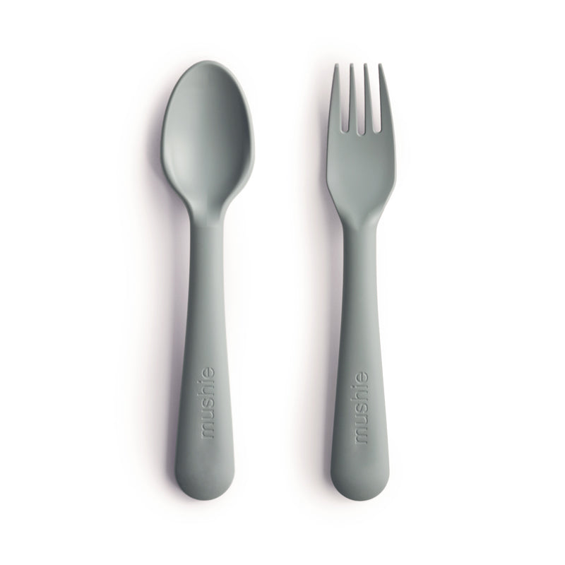 Mushie Fork & Spoon Sage - Bartels Kinderwelt GmbH & Co. KG