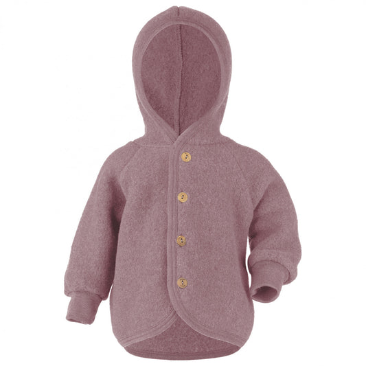 Engel Merino-Fleece-Kapuzenjacke
